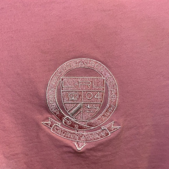 ⭐️Ralph Lauren light pink cropped T-shirt - Picture 2 of 4